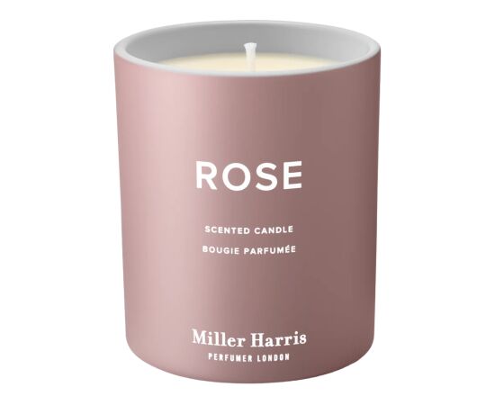 Miller Harris, Rose, Scented Candle, 220 g Telpu aromāti
