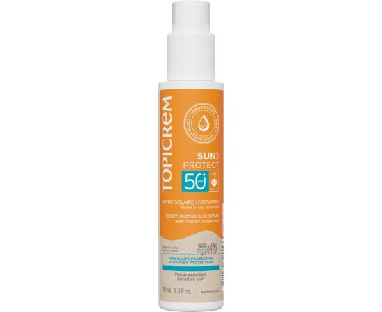 Topicrem, Sun Protect, Hydrating & Protecting, Sunscreen Spray, SPF 50, 150 ml Ķermeņa kosmētika