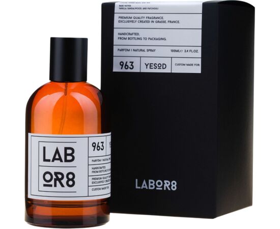 LABOR8, Yesod 963, Eau De Parfum, Unisex, 50 ml Духи и косметика
