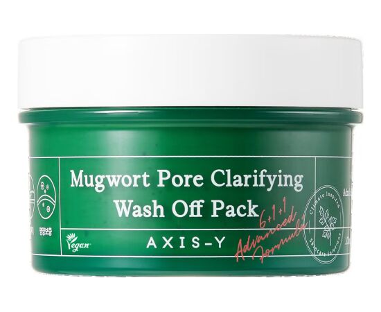 Axis-Y, Mugwort, Pore Cleansing, Clay Mask, 100 ml Sejas kopšana