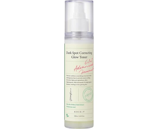 Axis-Y, Dark Spot Correcting Glow, Exfoliating Toner, 125 ml Sejas kopšana