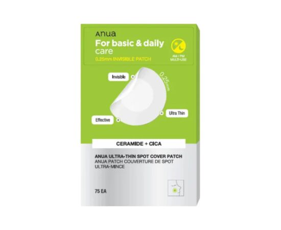 Anua, Ultra-Thin, Eliminates Impurities, Local Treatment Patch, For Face, 75 pcs Sejas kopšana