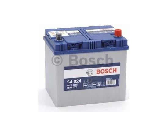 Bosch S4024 60Ah 540A (EN) 232x173x225 Startera akumulatoru baterija