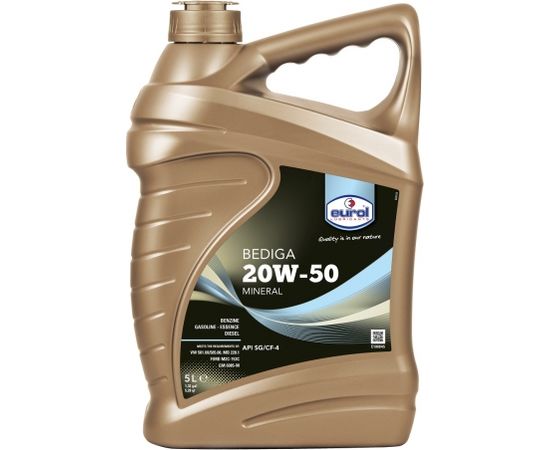 Eurol Motora eļļa 20W50 BEDIGA 5L