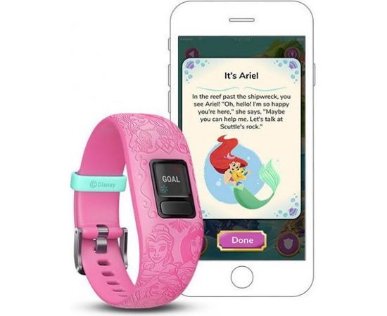 Garmin activity tracker Vivofit Jr.2 Disney Princess, adjustable
