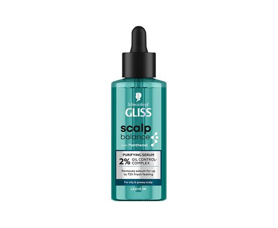 Schwarzkopf Gliss Kur Purifying Serum - Čisticí sérum na pokožku hlavy 100ml Духи и косметика