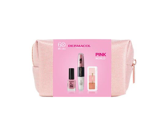 Dermacol Pink World Set - Dárková sada Духи и косметика