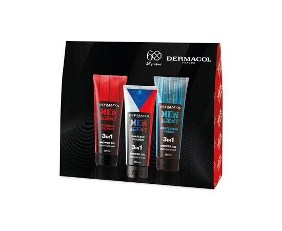 Dermacol Men Agent Mix Shower Gel Trio - Dárková sada Духи и косметика