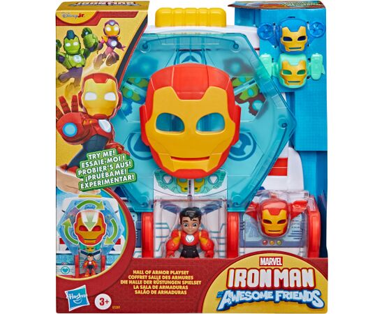Hasbro AVENGERS IRON MAN AND HIS AWESOME FRIENDS Игровой набор Зал Брони Фигурки и герои