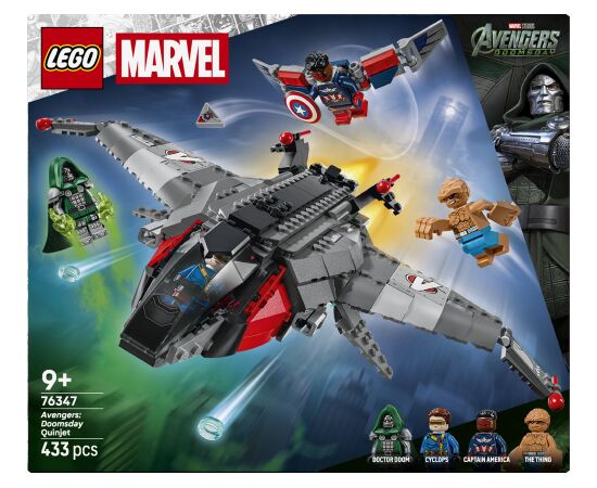 LEGO Marvel Avengers: Doomsday Quinjet (76347) Новости - Детские товары