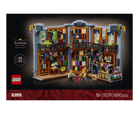 LEGO Icons Book nook: Księgarnia (11379) lego Icons