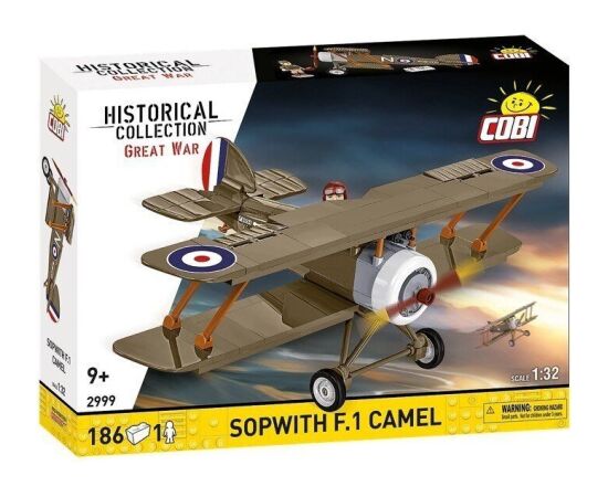 Cobi Klocki Klocki Sopwith F.1 Camel (COBI-2999) Машины и аксессуары