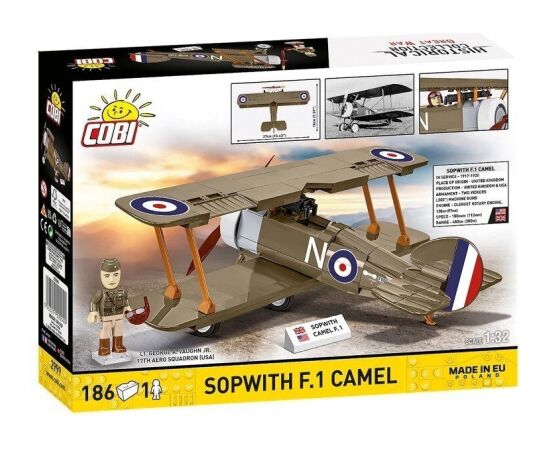 Cobi Klocki Klocki Sopwith F.1 Camel (COBI-2999) Машины и аксессуары