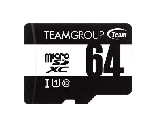 Team Group TUSDX64GCL10U03 64 GB MicroSDXC UHS-I 10 Новинки Компьютерная техника