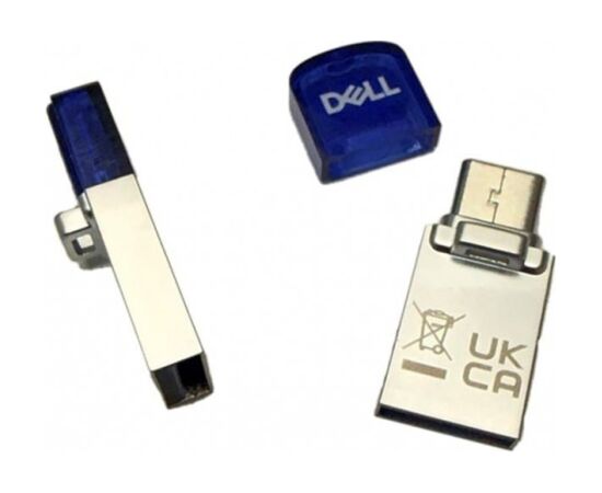 Pendrive Dell 256GB 3.2 Type A/C Combo Flash Drive Detachable Cap Jaunumi - Datori