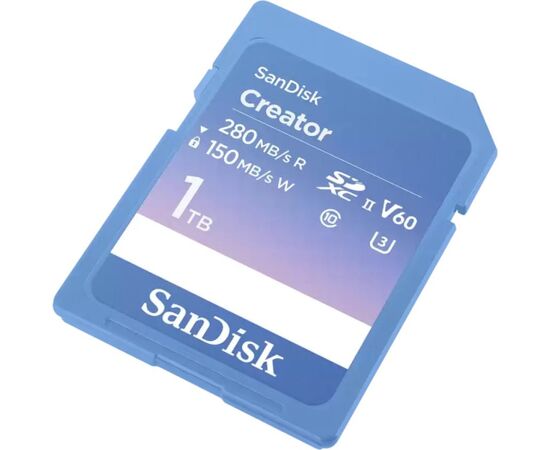 SanDisk Creator SDXC 1 TB Class 10 UHS-II/U3 V60 (SDSDXEP-1T00-GNCIS) Новинки Компьютерная техника