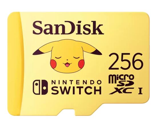 SanDisk Nintendo Switch MicroSDXC 256 GB Class 10 UHS-I/U1  (SDSQXAO-256G-GN6ZK) Новинки Компьютерная техника