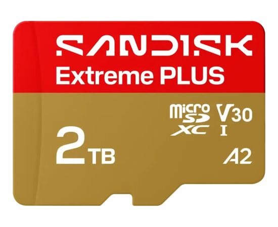 SanDisk Extreme Plus 2TB MicroSDXC V30 A2 Новинки Компьютерная техника