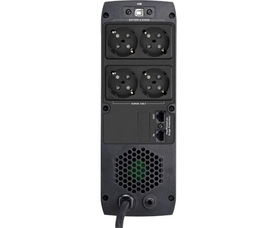 Fortron FSP ST 1200 Black 1200VA 720W 4x Schuko AVR Line-Interactive UPS UPS Nepārtrauktā barošana
