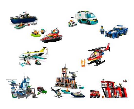 LEGO City Rescue Service Bundle Конструкторы