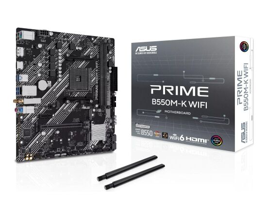 Asus PRIME B550M-K WIFI - AM4 Mātes plates