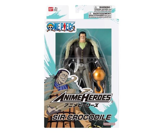Bandai ANIME HEROES ONE PIECE - CROCODILE Фигурки и герои