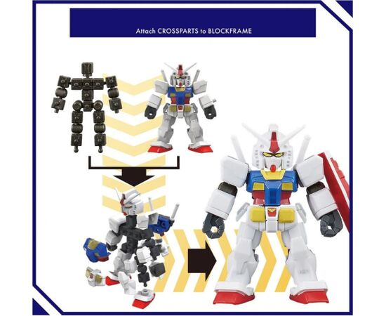 Bandai BLOCKROSS GUNDAM - RX-78-2 GUNDAM Фигурки и герои