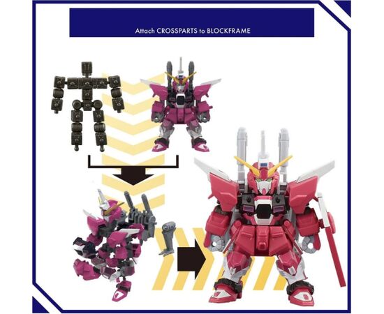 Bandai BLOCKROSS GUNDAM - INFINITE JUSTICE GUNDAM Фигурки и герои