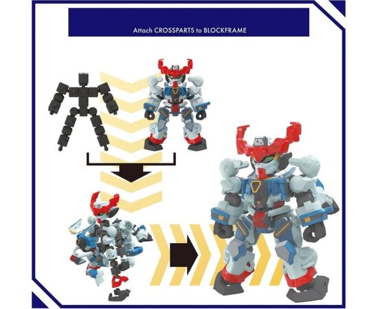 Bandai BLOCKROSS GUNDAM - GQuuuuuuX Фигурки и герои