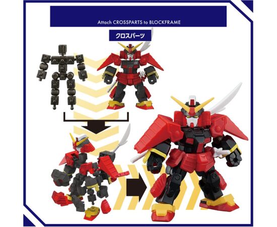 Bandai BLOCKROSS GUNDAM - MUSHA GUNDAM Фигурки и герои