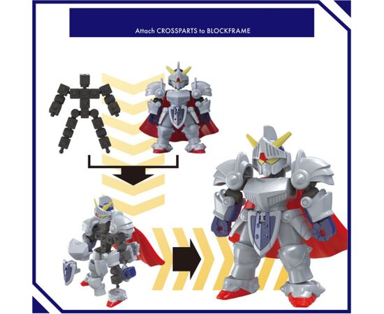 Bandai BLOCKROSS GUNDAM - KNIGHT GUNDAM Фигурки и герои