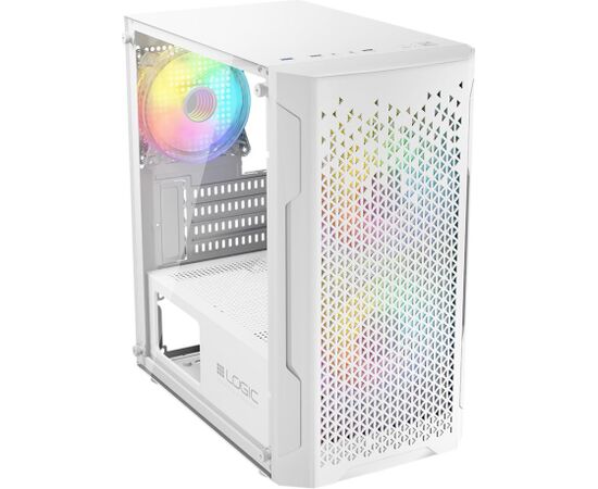 Logic 3 LOGIC ARAMIS ARGB Mini USB 3.0 white Datoru korpusi