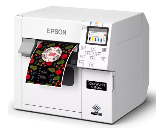 Epson ColorWorks CW-D3800e Label Printer Inkjet Colour 100 mm/sec Новости - Для офиса