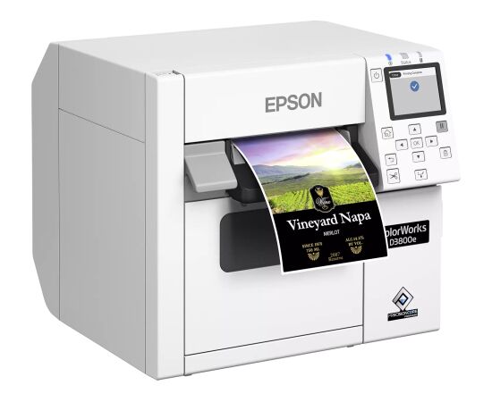 Epson ColorWorks CW-D3800e Label Printer Inkjet Colour 100 mm/sec Новости - Для офиса