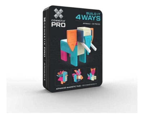 Teka Connetix PRO Build It 4 Ways Animals Pack 30 el Конструкторы