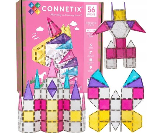 Teka Connetix Glitter Unicorn Pack 56 el Конструкторы
