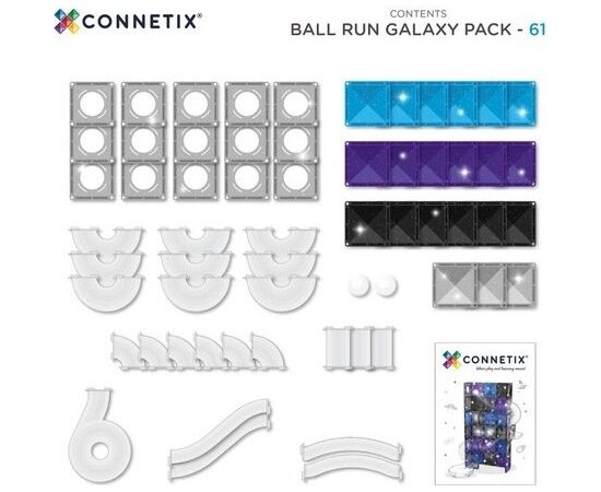 ProNice Connetix Ball Run Galaxy Pack 61 el Конструкторы