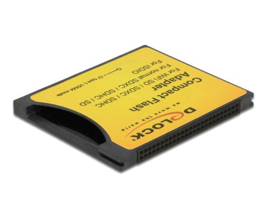 Delock Compact Flash -> SDHC ADAPTER (62637) Новинки Компьютерная техника