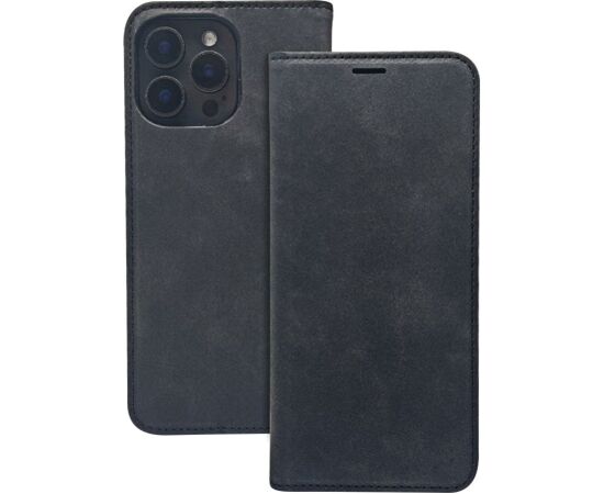 iLike   Smart Suede case for iPhone 17 Pro Max 6,9" / iPhone 18 Pro Max 6,9 black Neoriģinālie Maciņi