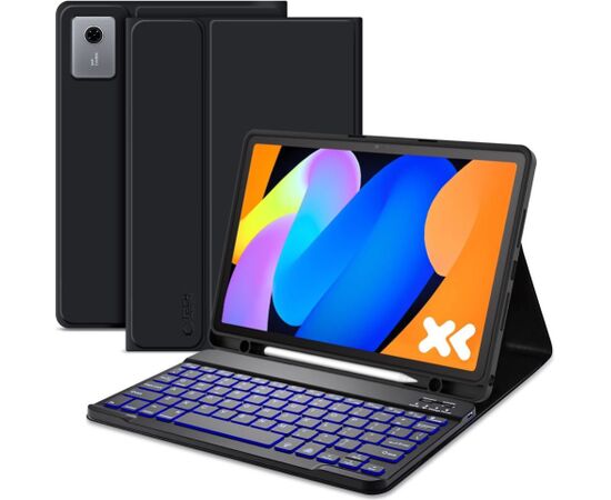 Tech-Protect   Tech-Protect SC Pen + Keyboard Case for Lenovo Idea Tab 11.0 TB-336 - Black Neoriģinālie Maciņi