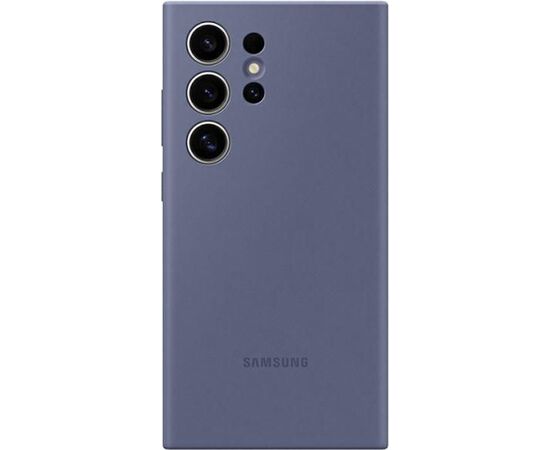 Samsung -  Samsung EF-PS928TVEGWW S24 Ultra S928 violet Silicone Case Neoriģinālie Maciņi