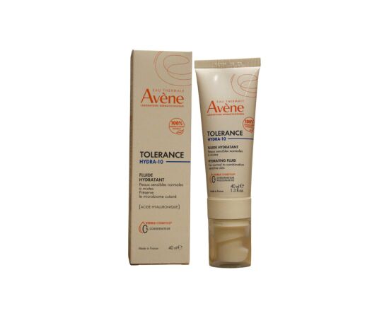Avene, Tolerance Hydra-10, Hydration, Fluid, For Face, 40 ml Ķermeņa kosmētika