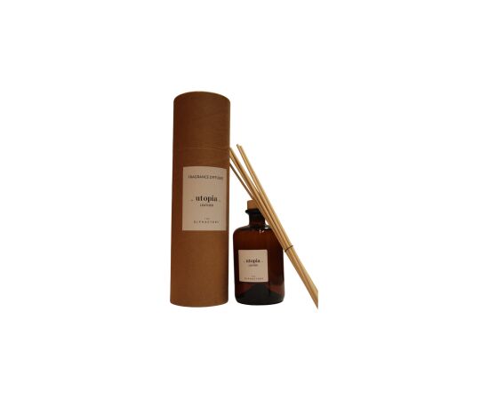 The Olphactory, Utopia Leather, Fragrance Sticks, Aroma Reed Diffuser, 500 ml Telpu aromāti