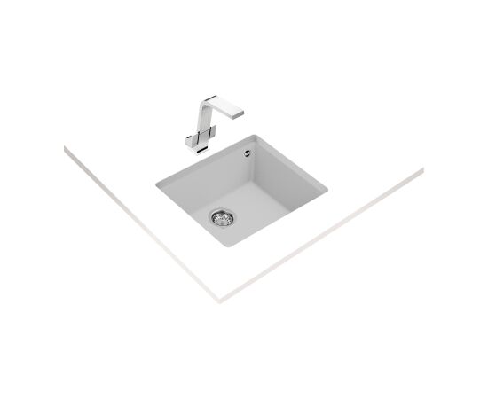 Sink Teka Square 50.40TG arctic white Virtuves izlietnes