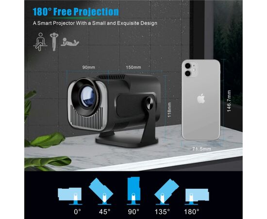 Проектор HY320 Mini ч?рный Проекторы