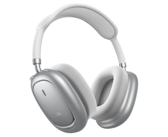 Wireless headphones Hoco W68 ANC silver Austiņas