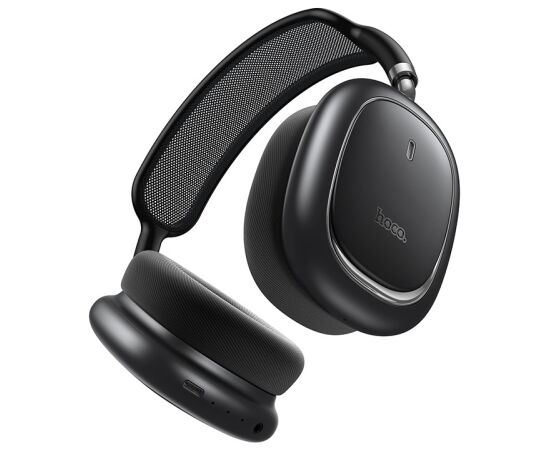 Wireless headphones Hoco W68 ANC black Austiņas