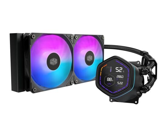 Cooler Master MasterLiquid Core Digital Nex 240 ARGB (black) Охлаждение процессора