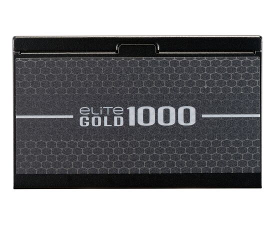 Cooler Master ELITE GOLD 1000 (black, 1x 12-pin high power GPU, 3x PCIe, 1000 watts) Datoru barošanas bloki