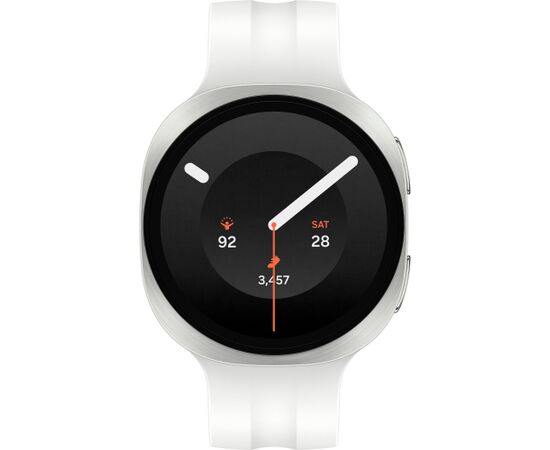 Samsung Galaxy Watch9 (white, 40 mm, Bluetooth, Sport Band S/M) Smart-Watch Pulksteņi